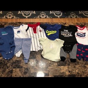 Newborn clothes lot